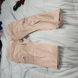 White House Black Market size 6 crop